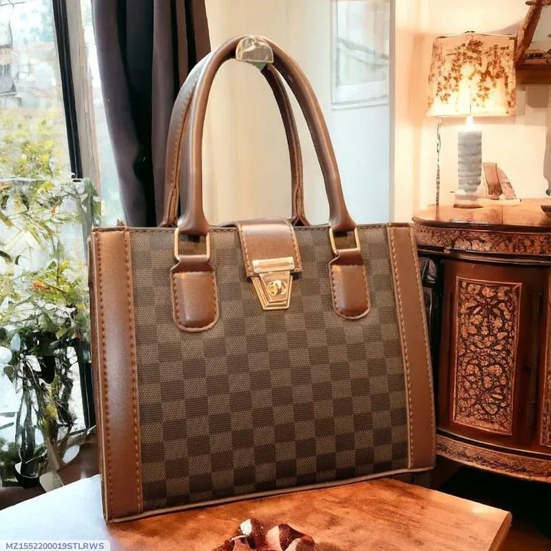 Girl's PU Leather Printed Shoulder Bag